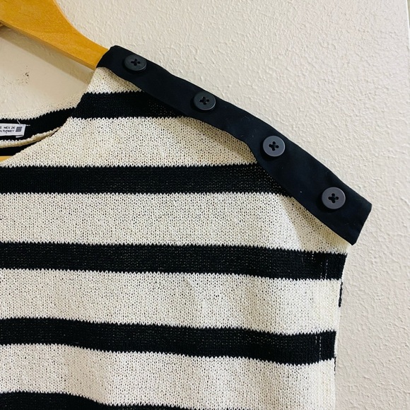 Zara Monochrome Striped Knit - Picture 3 of 5